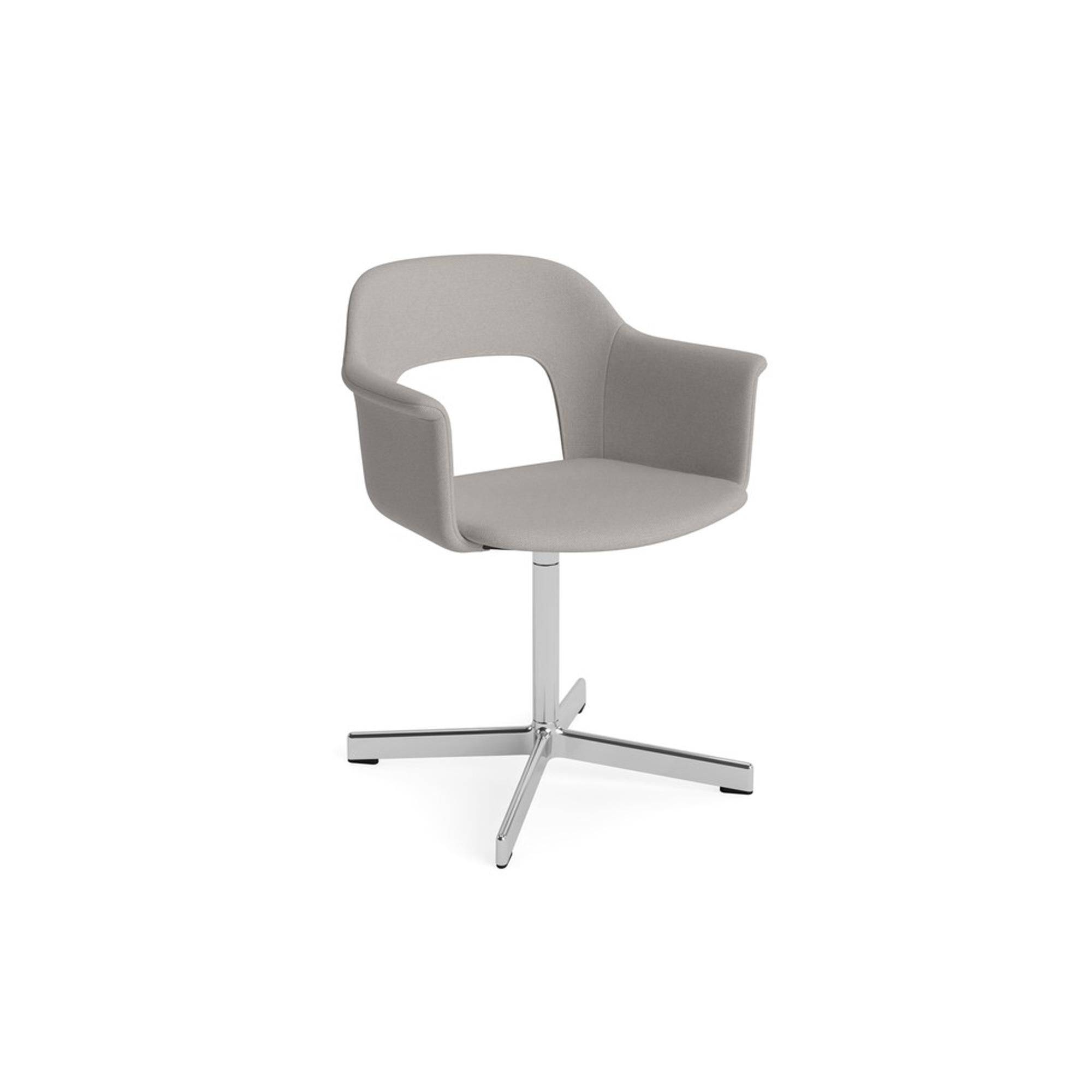 Layout 234 Spisebordsstol Med Armlæn & Swivel Autumn 971/Aluminium.
