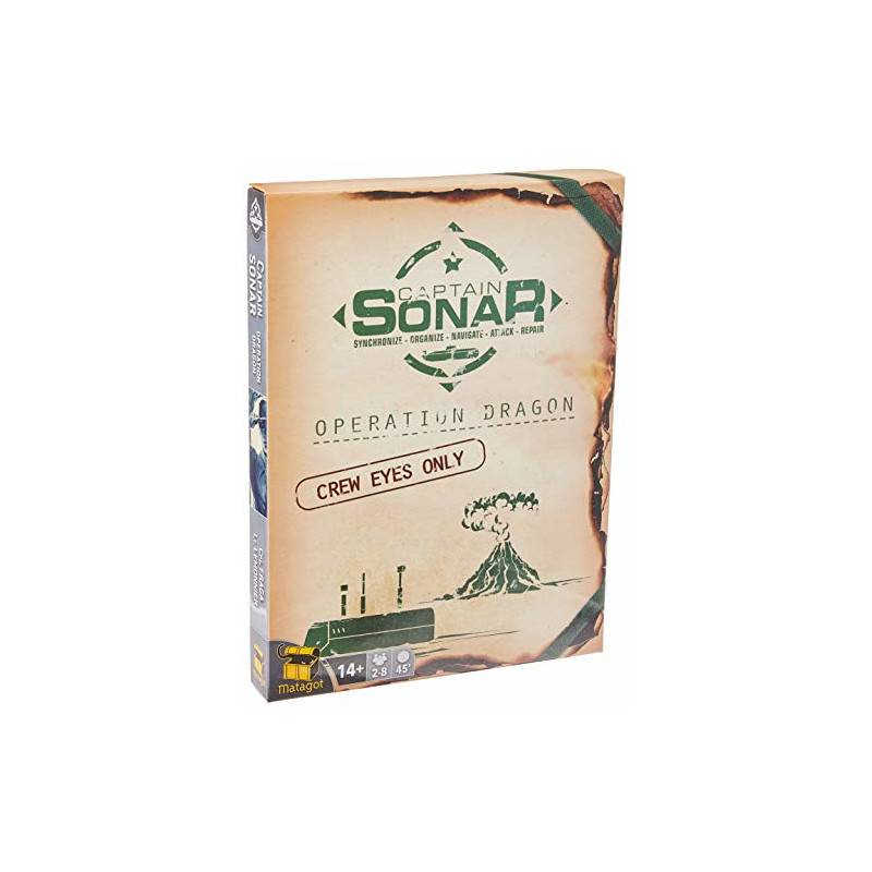 Captain Sonar: Operation Dragon Expansion - English