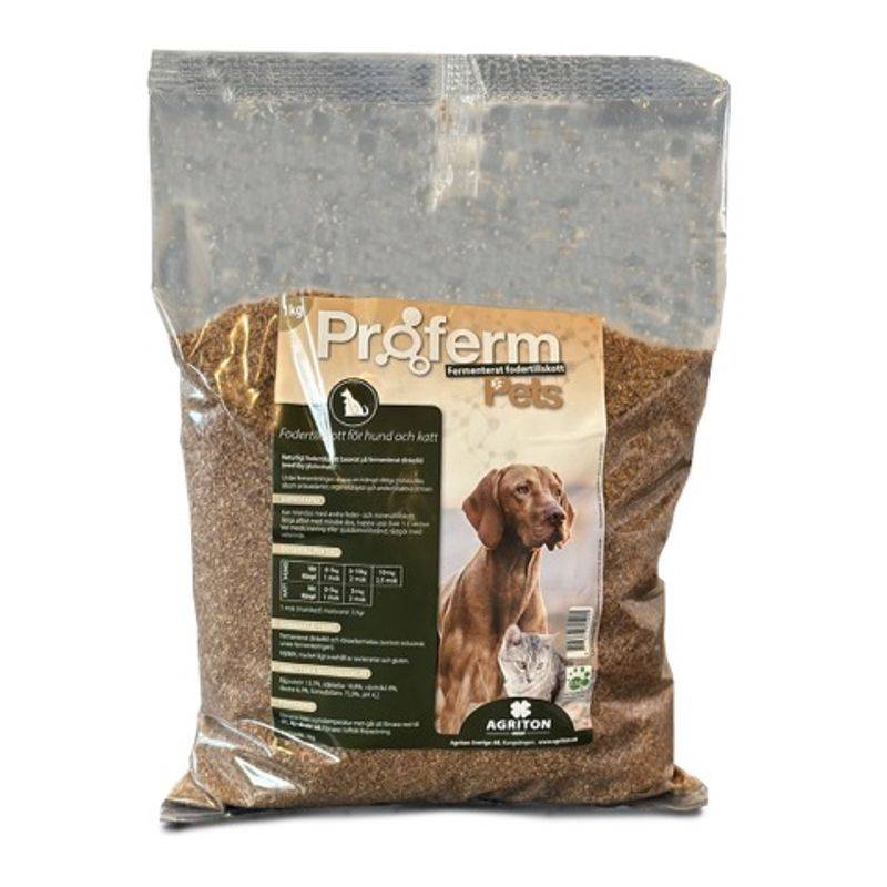 Proferm Pets 1 kg - Pre- och probiotiskt fodertillskott