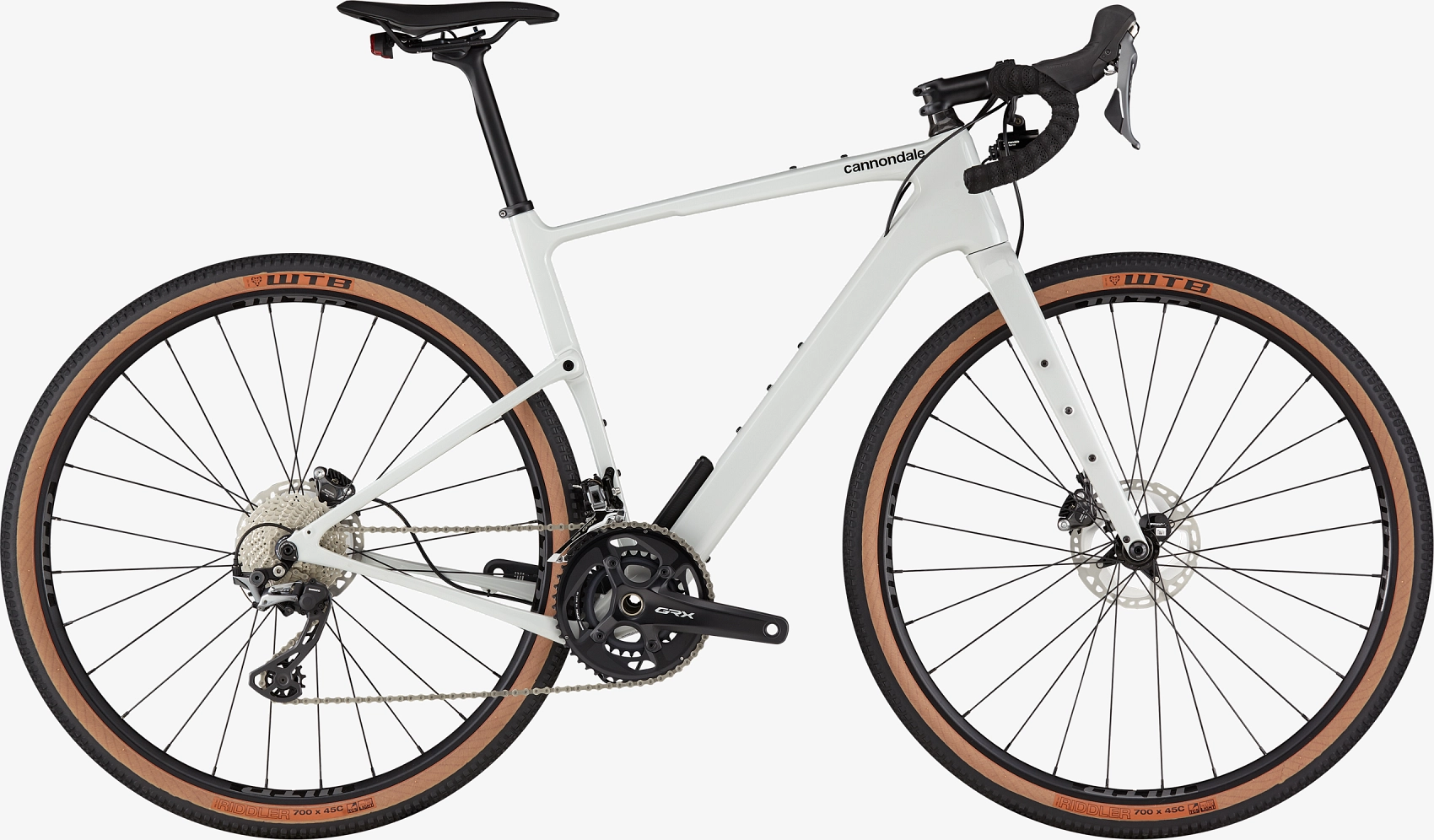 Cannondale Topstone Carbon 2 L 2023 - Shimano GRX 2x11sp - WTB KOM Light i23 TCS - 068 / L / Chalk