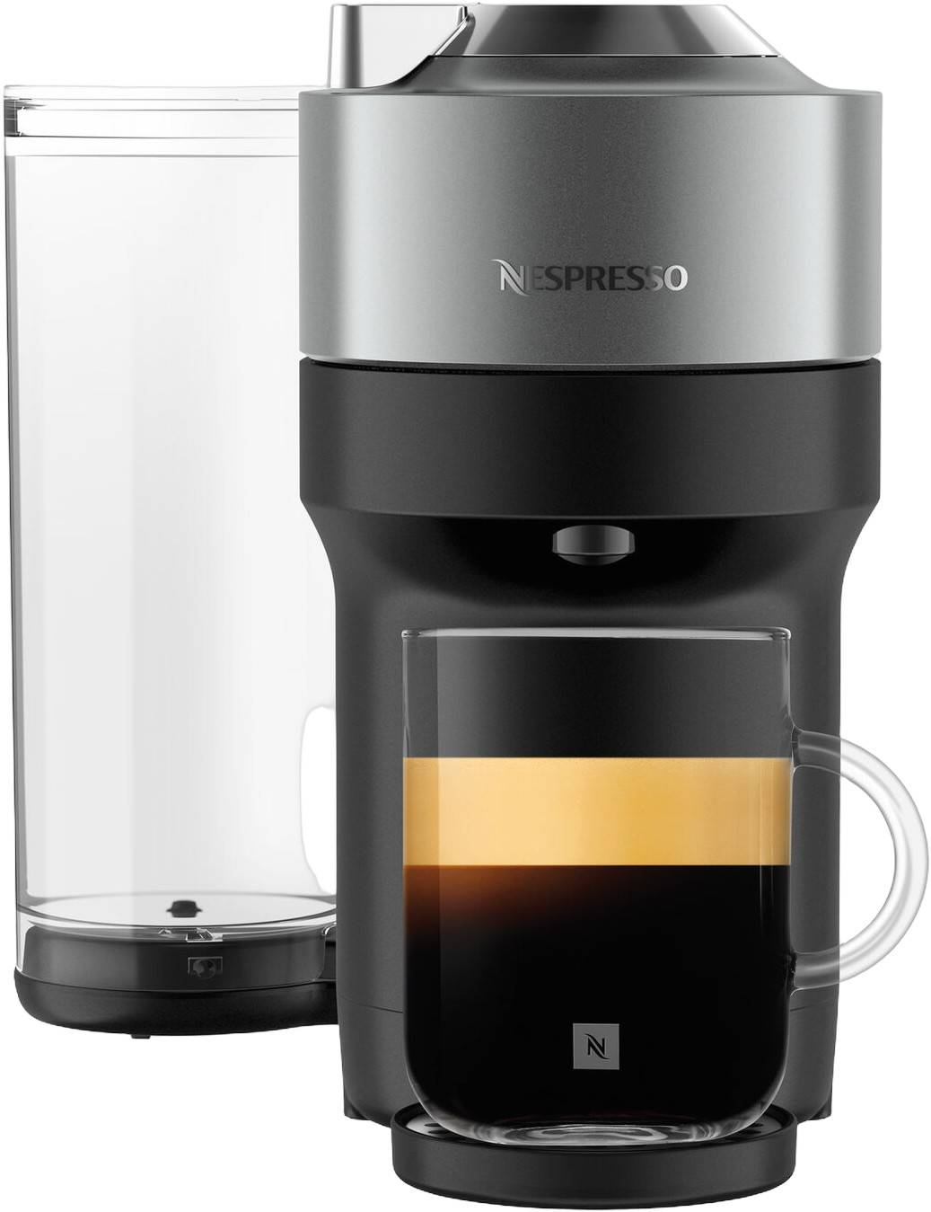 Nespresso Sage SNV 125 TTN Vertuo Pop+ Deluxe Capsule Machine - NO_SIZE Kapselmaskiner Från Magasin - Titan (NO_SIZE)