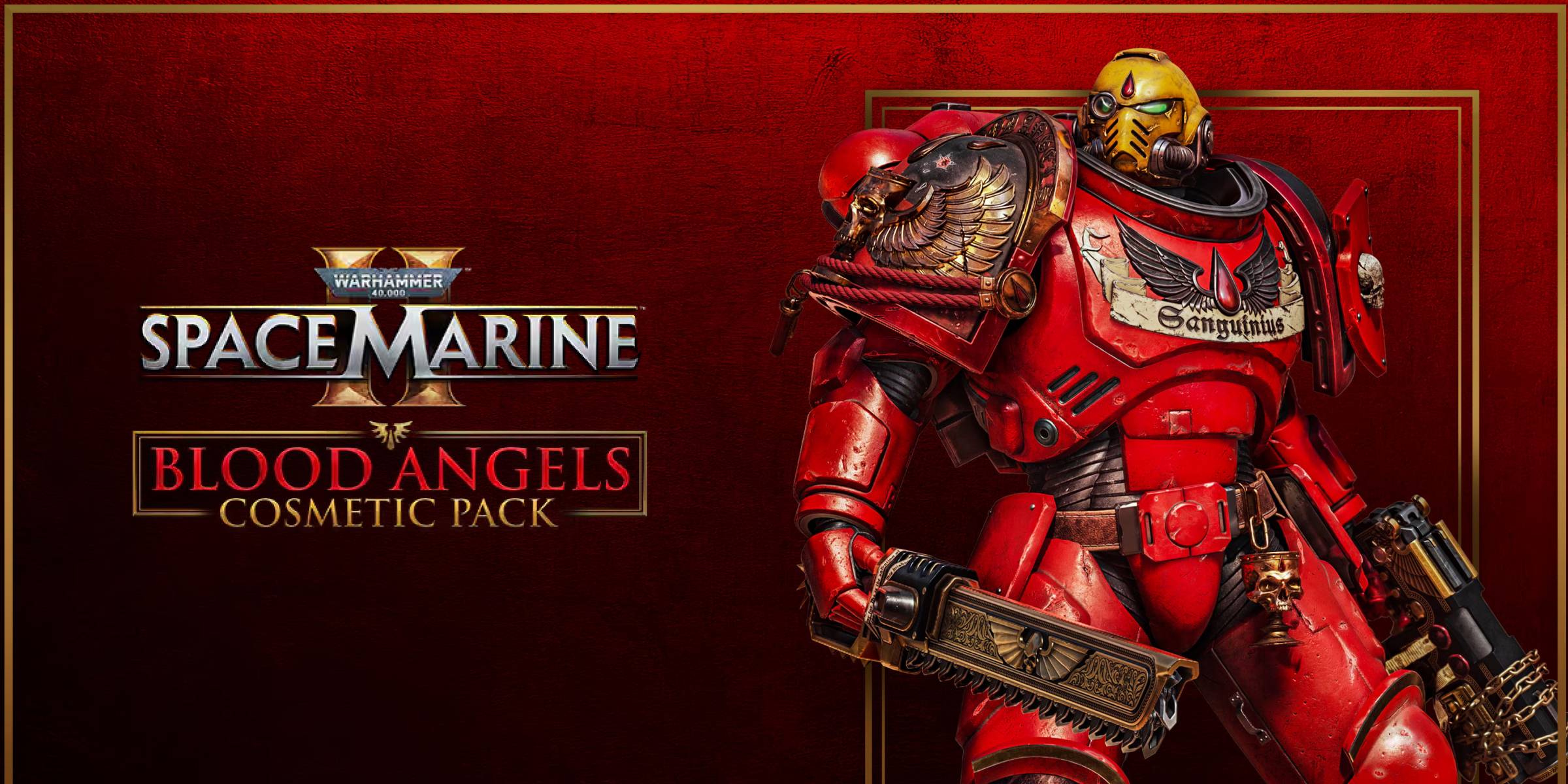 Warhammer 40000 Space Marine 2 Blood Angels Cosmetic Pack (PC) - Standard