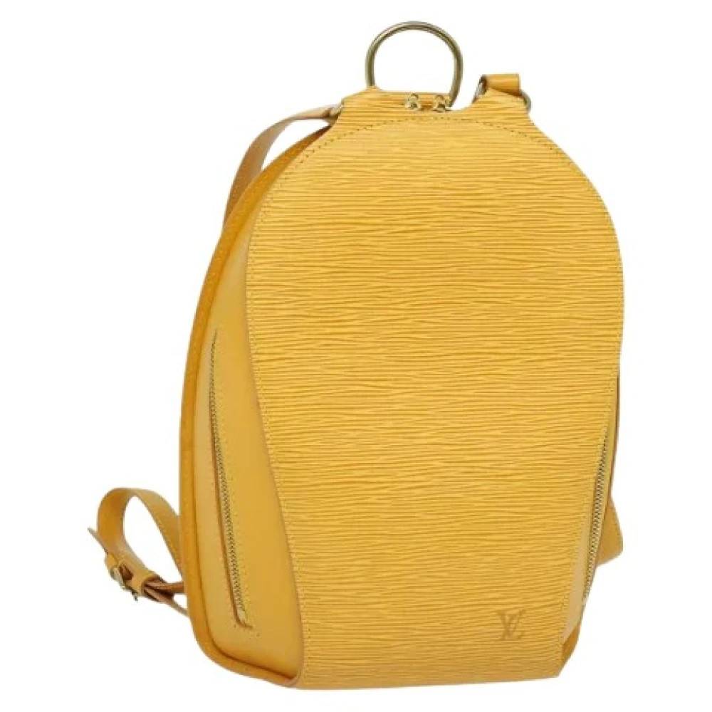 Louis Vuitton Vintage Pre-owned Vintage Epi Rygsæk - Vintage - Dame - Gul - ONE SIZE - Uld