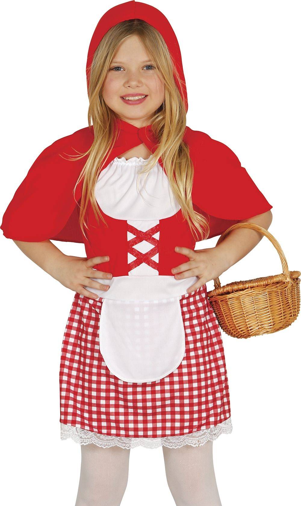Rødhætte kostume 10-12 år.
