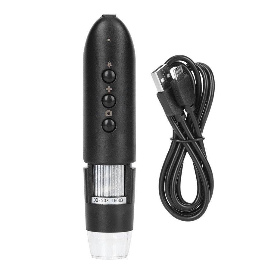 Usb digital mikroskop wifi mikroskop kamera miljövänlig matt elektronisk utrustning 1600x/1000x/800x/500x/200x