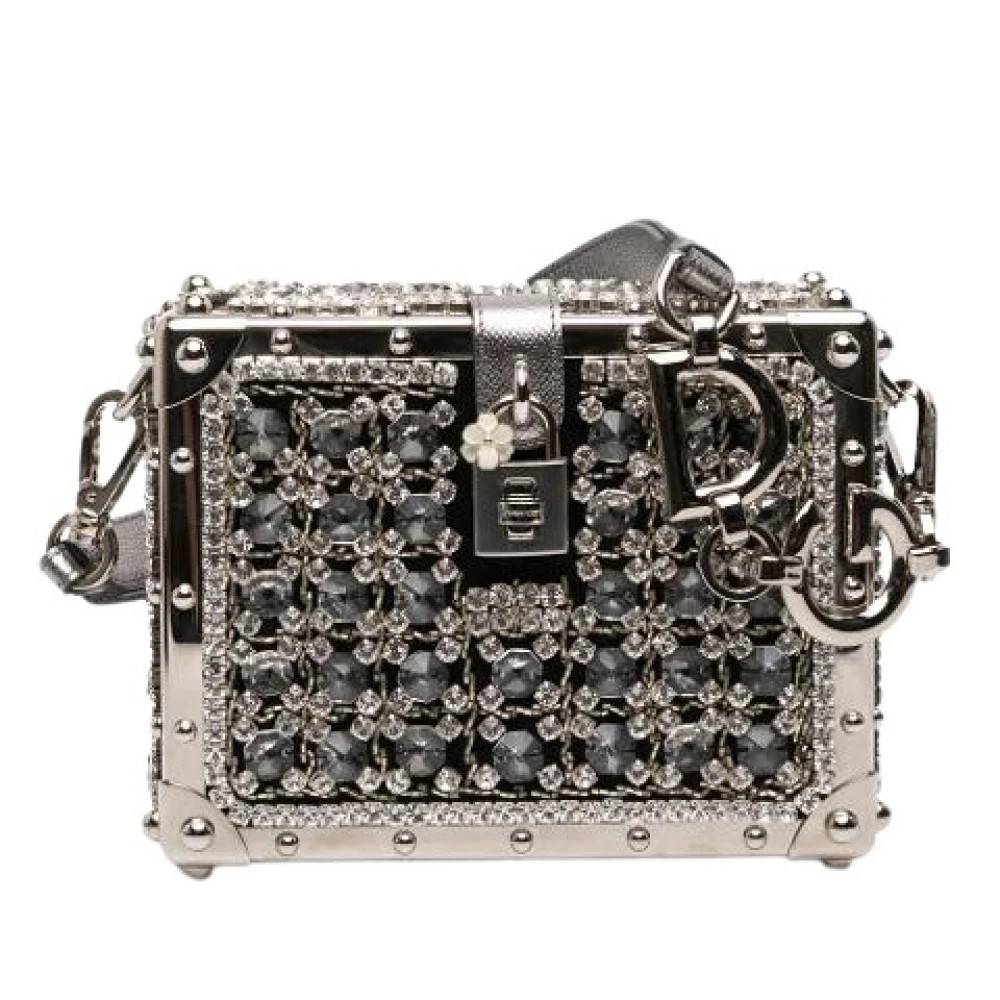 Dolce & Gabbana Pre-owned Pre-owned Box Bag - Vintage - Dame - Sort - ONE SIZE - Uld