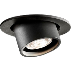Angle downlight sort indbygningsspot 7w led 2700/3000k