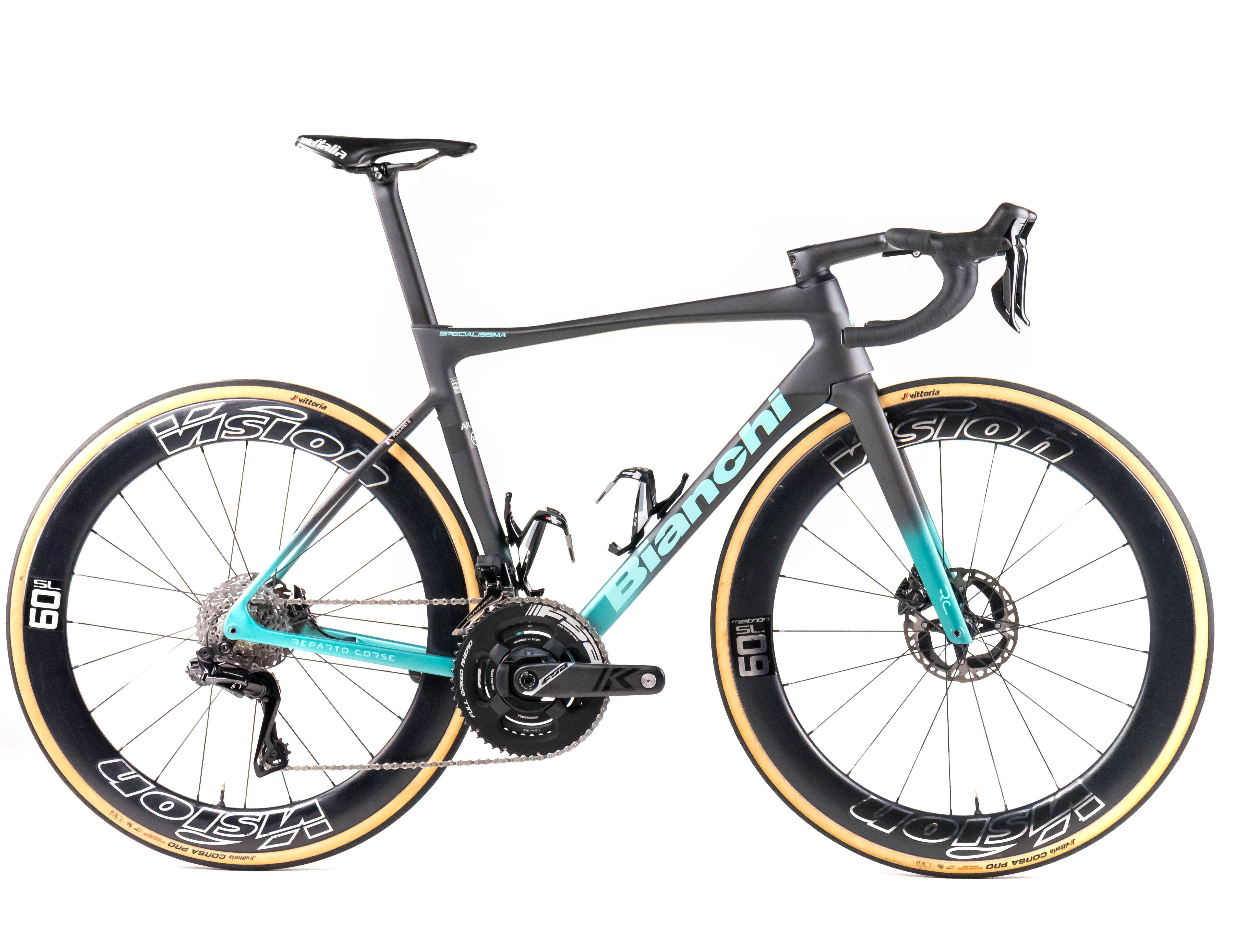 Bianchi Specialissima RC 2024 Team Team Arkéa - B&B Hotels B. Poulard size 55 Shimano Dura-Ace Di2 2x12sp - Bikeroom / 55 / Team Arkéa - B&B Hotels (55)