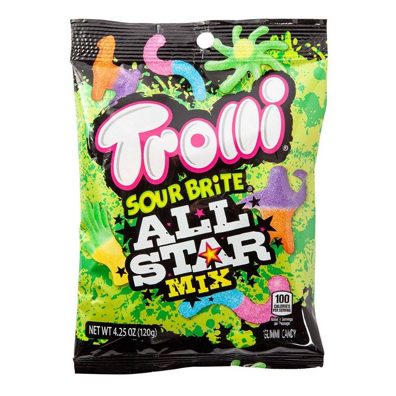 Trolli Sour All Star Mix 120g BF 31/08-24