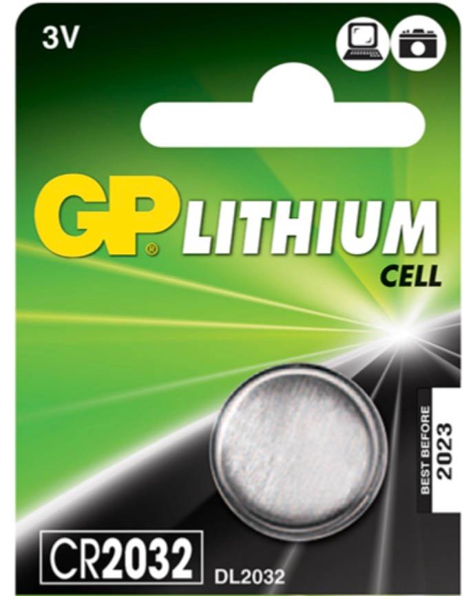 Batteri Knappcell CR2032