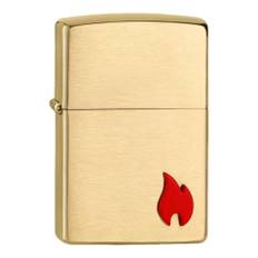 Zippo ZIPPO Lighter 204B Red Flame Emblem