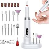 Electric Nail File, Adjustable Speed Nail Drill, Cordless Nail Drill, Nail Drill Kit, Nail Drill Machine, Nail Grinder, Home Nail Salon Tool, 12 Drill Bits Nail Kit, Professional Nail Drill,