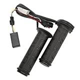 Uppvärmda Handtag för Motorcykel, 12V Universal 7/8in 22 Mm Motorcykel ATV Uppvärmda Handgrepp Värmare Styrhandtag med 4 Växlartemperatur, Elektriskt Varmuppvärmda Varma Handgrepp