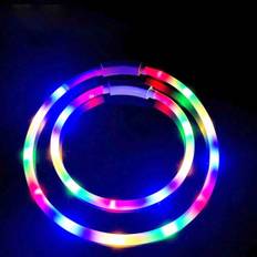 Hundekrave Dog Night Luminous Charge Collar POLYCHROME Polychrome