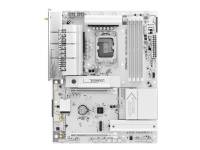 ASRock B860 Challenger WiFi White - Moderkort - ATX - LGA1851-uttag - B860 Chipuppsättning - USB-C 3.2 Gen 1, USB 3.2 Gen 1 - Wi-Fi 7, Bluetooth, 2.5 Gigabit LAN - inbyggda grafiken (CPU krävs) - HD-ljud (8 kanaler)