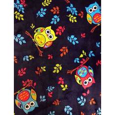 JUUNIK madrass mörkblå/ugglor XL 95x65 cm (S)