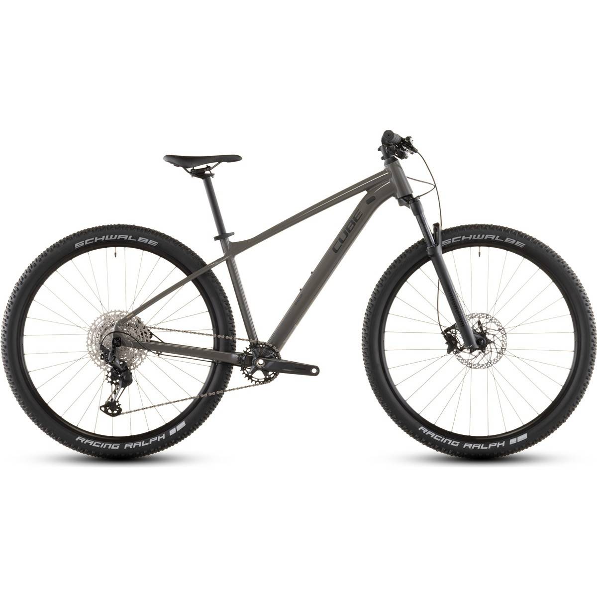 Hardtail MTB Cube Reaction Pro Oldgrey/Black XL - Grå ( )