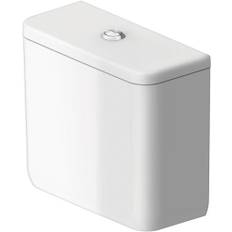 Duravit Qatego Spülkasten 3/4,5L mit Dual Flush, für Anschluss unten links, HygieneGlaze, weiß
