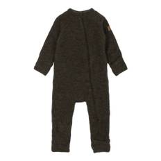Mikk-Line, Kids , unisex, Brun, 62 CM, Uld, Ulddragt i mørkebrun