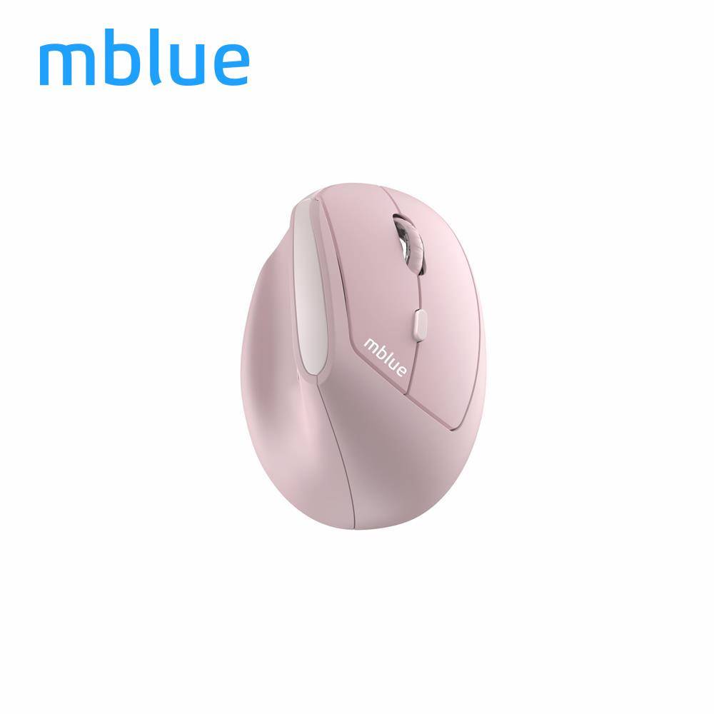 Original MEIZU mblue M206 PRO 2.4G Wireless Mouse Vertical Silent Mouse 4000DPI 580mAh Mouse for Computer PC Laptop rosa