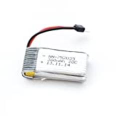1 x LiPo batteri 380 mAh lämplig för UDI U816, WL Toys V939, Robbe Nano Loop, Hubsan X4 H107, Mini Pet, Mini CP, Genius CP, HM Mini CP-Z17, Pichler C6106, X-Dart, 6044