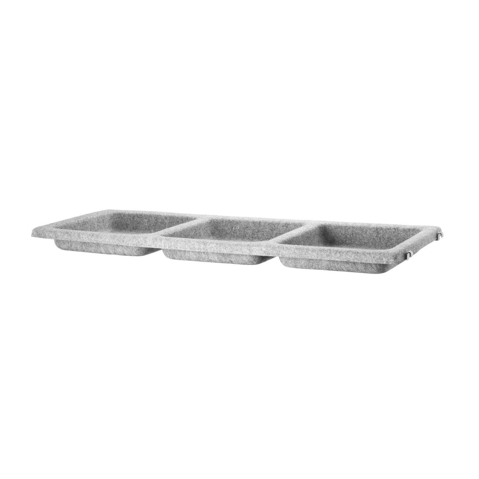 String Bowl Shelf Felt 1-pack 78x7x30 Light grey