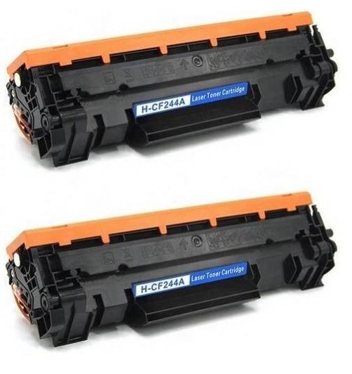 HP CF244X / 44X Svart XL 2-pack (4000 sidor). Kompatibla Tonerkassetter (ej HP original) . HP CF244A / 44A. Fri frakt.