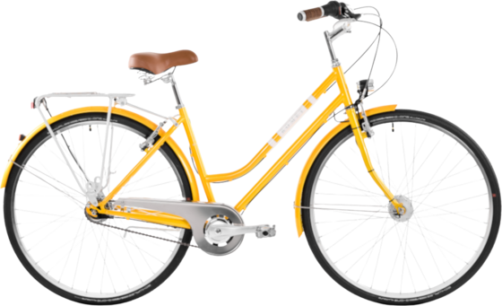 Romet Romet Vintage Ltd D Cyklar Yellow - Medium