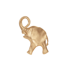 Elefant broche 0,01 ct.