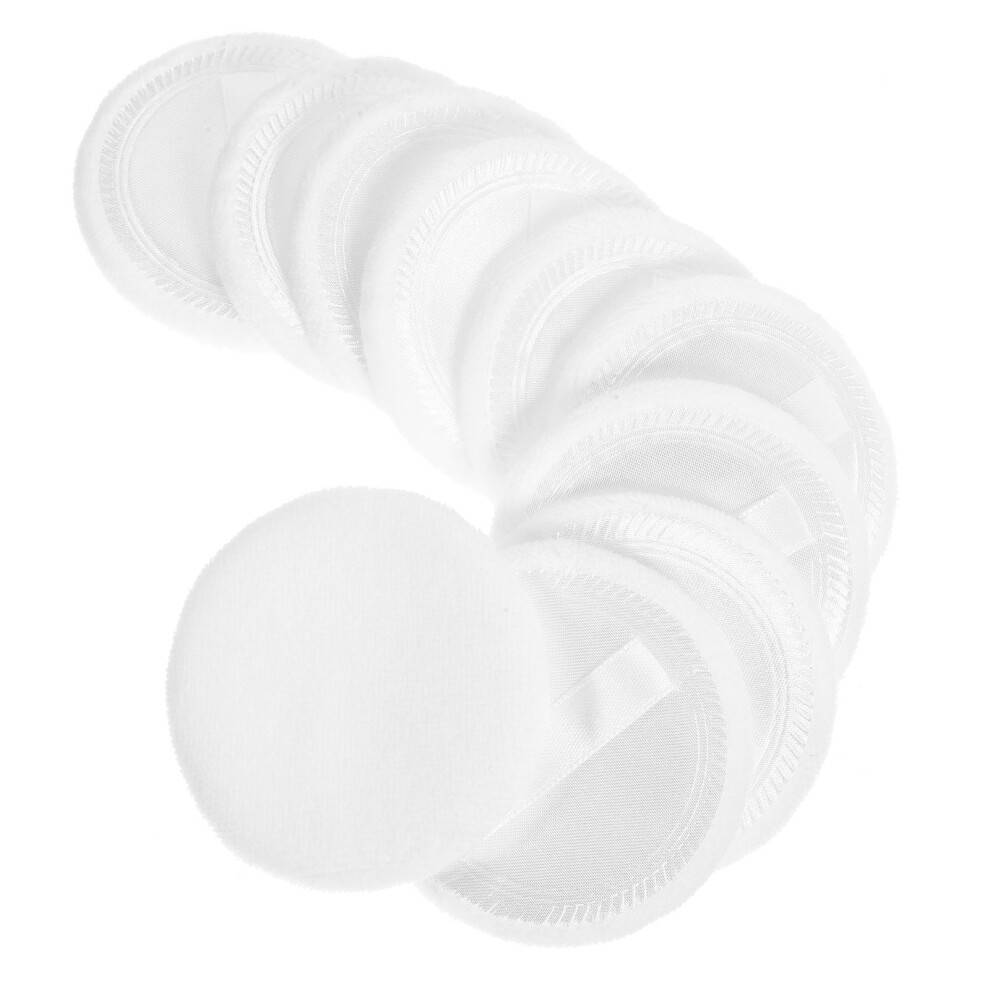 10Pcs Bomullspuffar För Torrpulver Och Kroppspuder