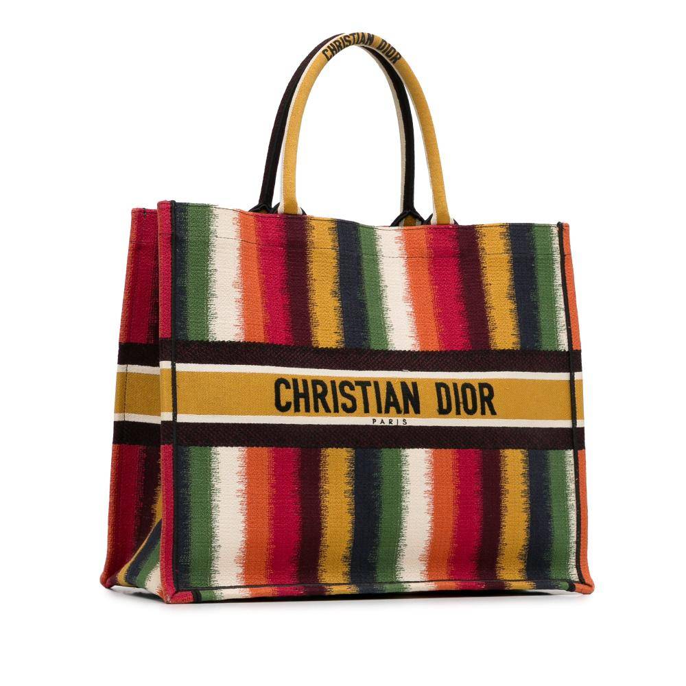 Dior Vintage Dior Book Tote L 34.50cm x W 42cm x D 18cm - Totebags hos Magasin.