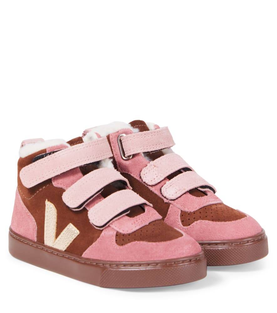 Veja Kids Zapatillas altas V-10 de ante - rosa - EU 30