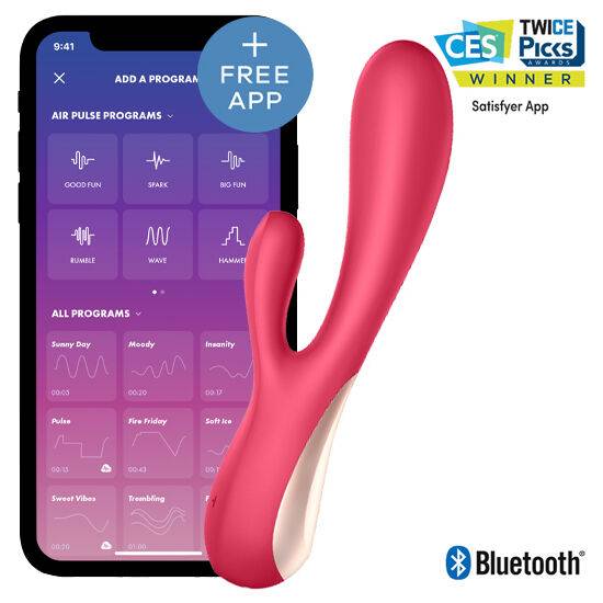 Satisfyer Mono Flex Red – Vibrator med App-kontroll