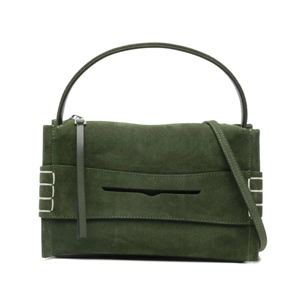 JW Anderson Small Loafer Bag - Tasker - Dame - Grøn - ONE SIZE - Uld