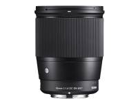 (ComputerSalg) Sigma Contemporary - Objektiv - 16 mm - f/1.4 DC DN - Sony E-mount - for Sony Cinema Line  a VLOGCAM  a1  a1 II  a6700  a7 IV  a7 V  a7C II  a7CR  a7