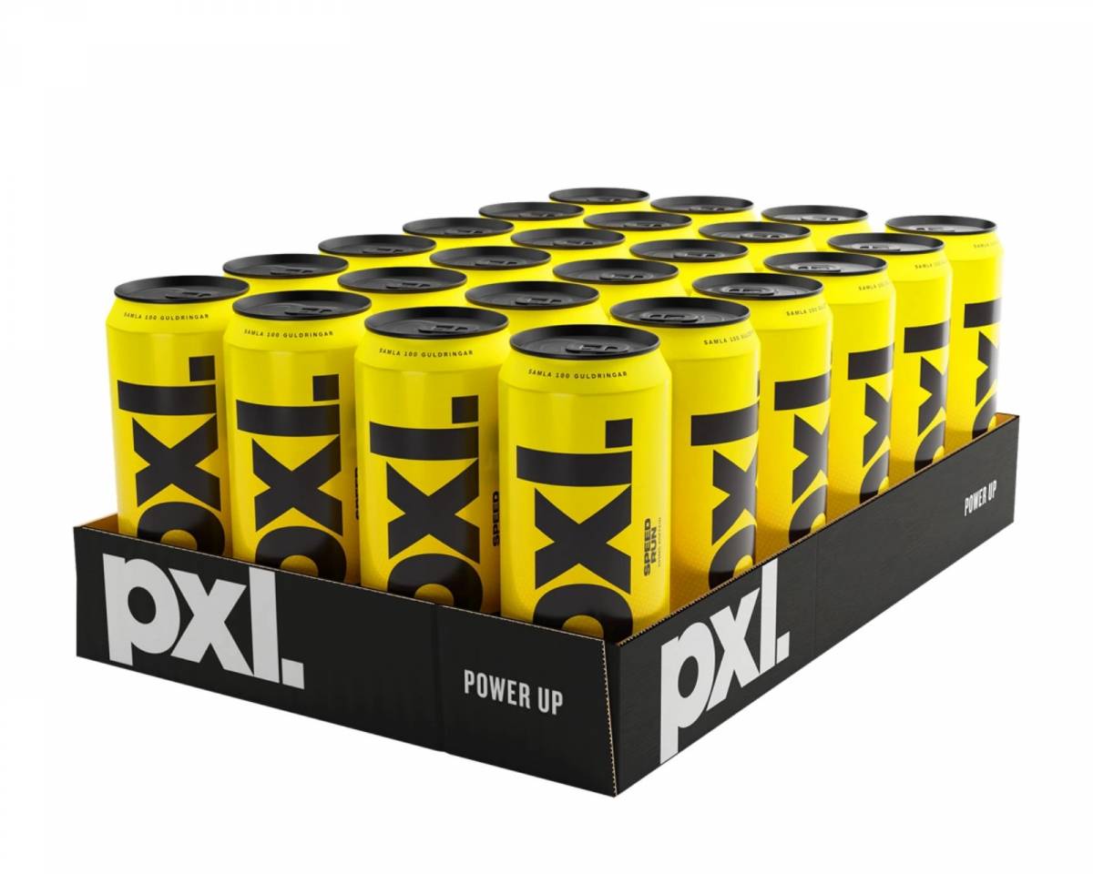 PXL Energy Speed Run (Ananas & Citron) 24 x 500ml