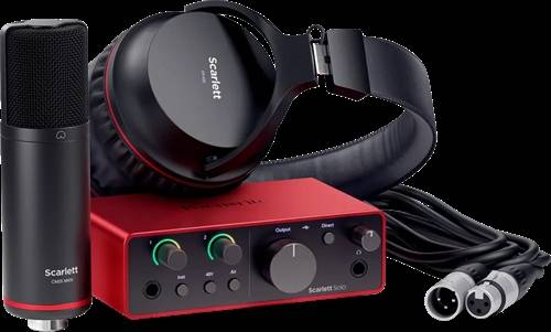Focusrite Scarlett Solo Studio 4th Generation.