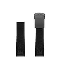 Gummi Klockarmband Med Spänne 22mm 24mm För Klockarmband Ursprung Kina