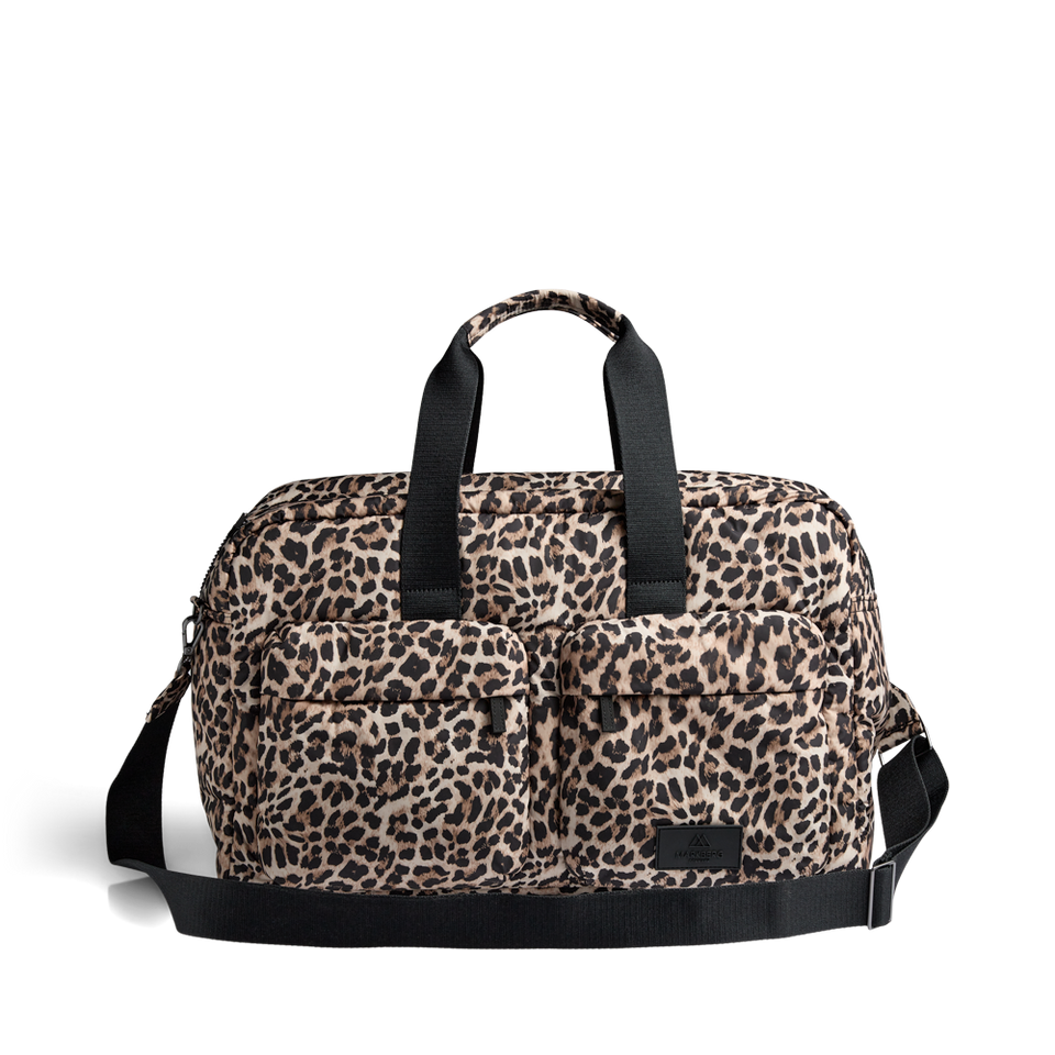 MoreMBG Leopard Weekendtaske, Recycled - Pre-order