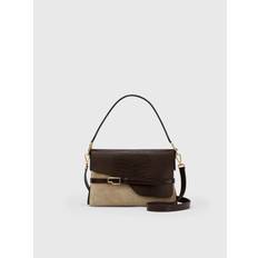 Lierna Avena/Walnut Suede/Printed Lizard Shoulder bag - One Size (One Size)