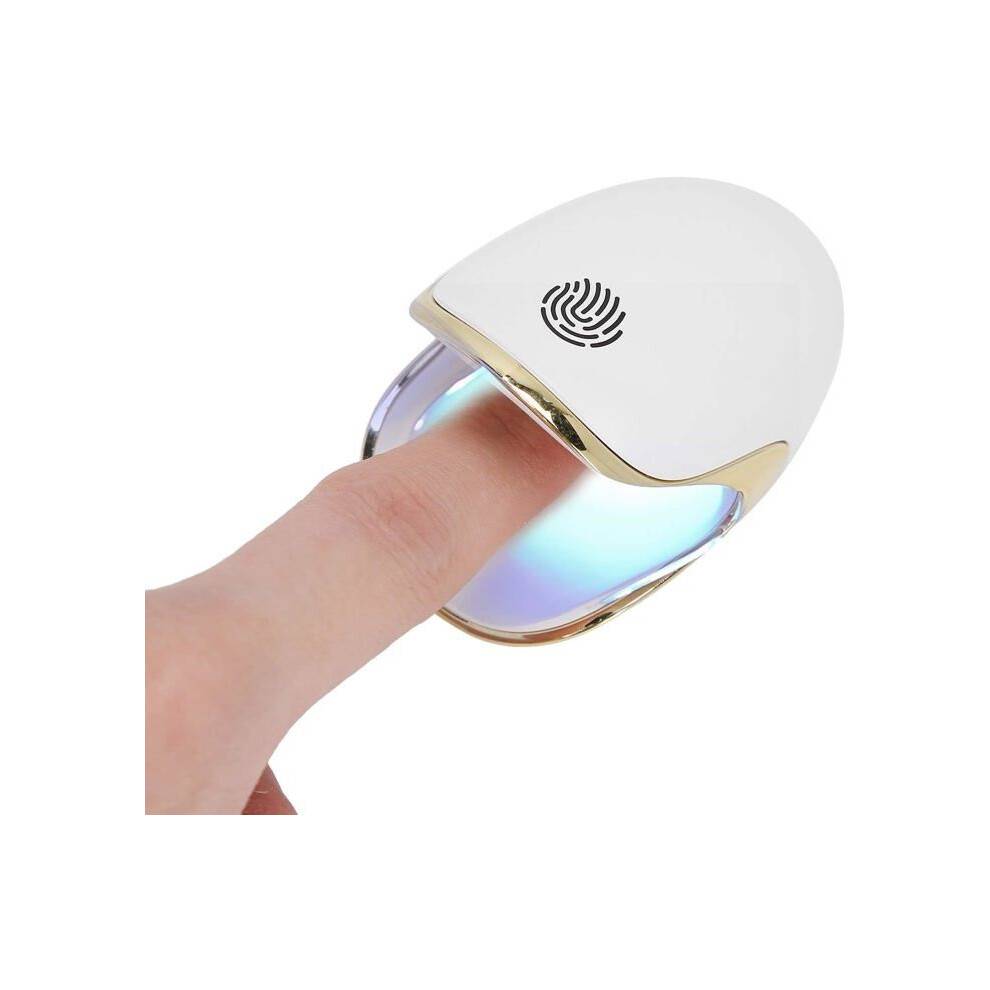 Mini UV LED neglelampe, én-finger negletørrer, lille bærbar negletørrer lampe til én finger