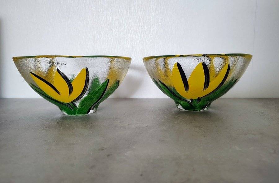 Rare Iittala Festivo Blå 3 ringar - Ljusstake- Timo Sarpaneva- Glas- Finland