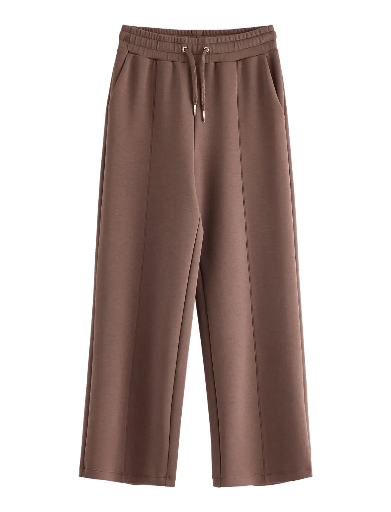 Lindex Wide Sweatpants - Brown - 146