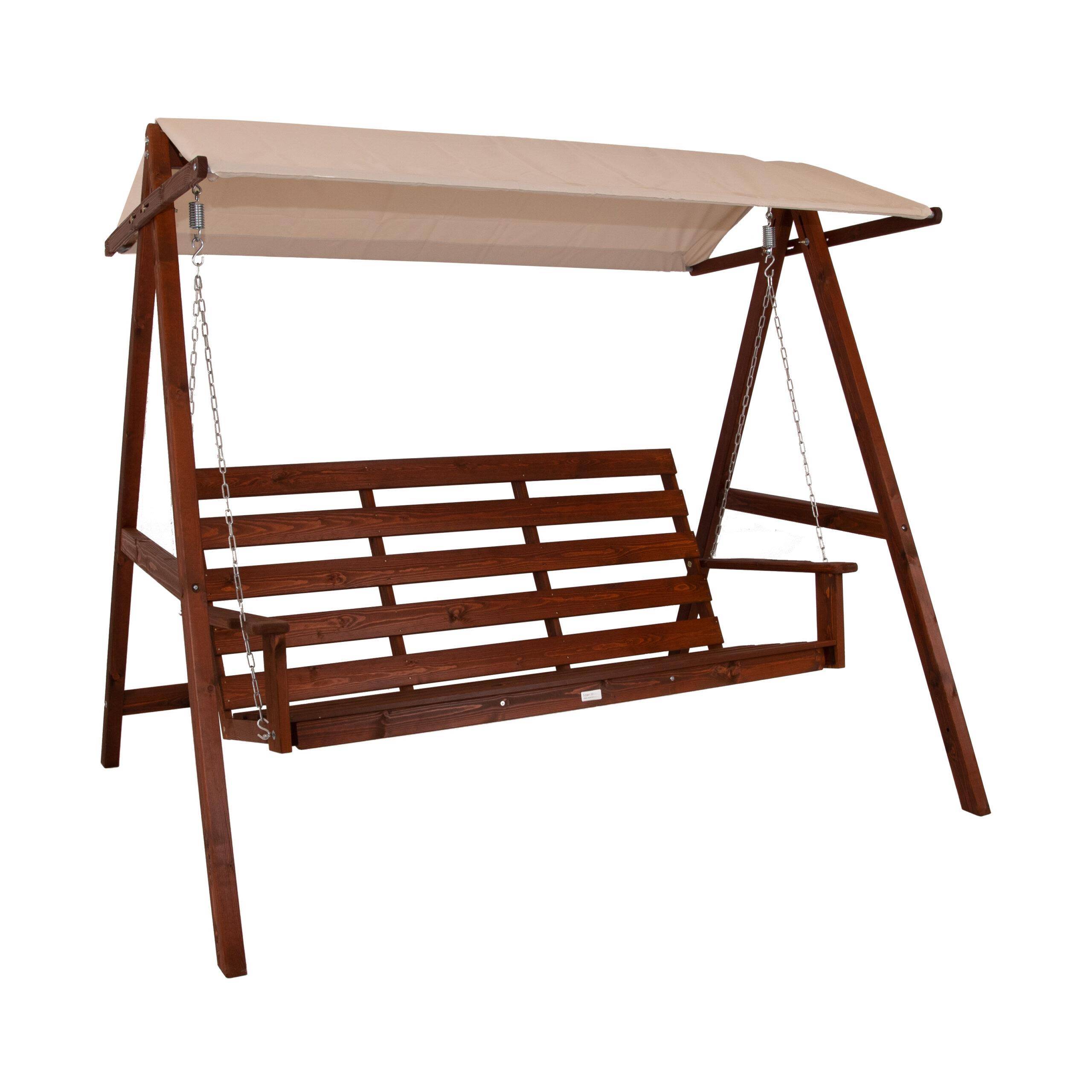 Eden Wood Torekov EW 0969-6 Hammock 3-sits Brun