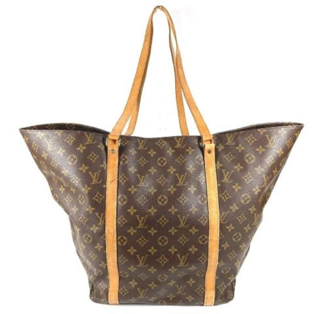 Louis Vuitton Vintage Pre-owned Monogram Tote Bag - Vintage - Dame - Brun - ONE SIZE - Uld