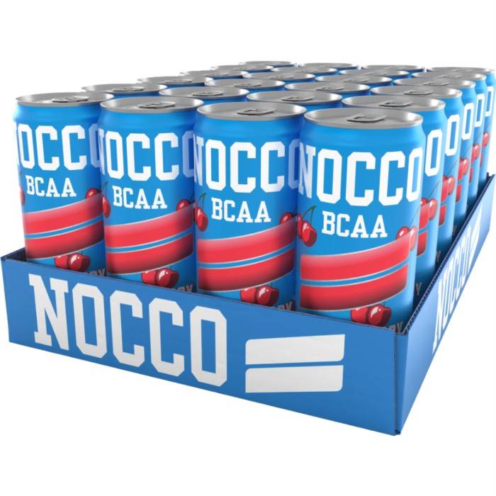 NOCCO Cherry Berry 330 ml X 24 st