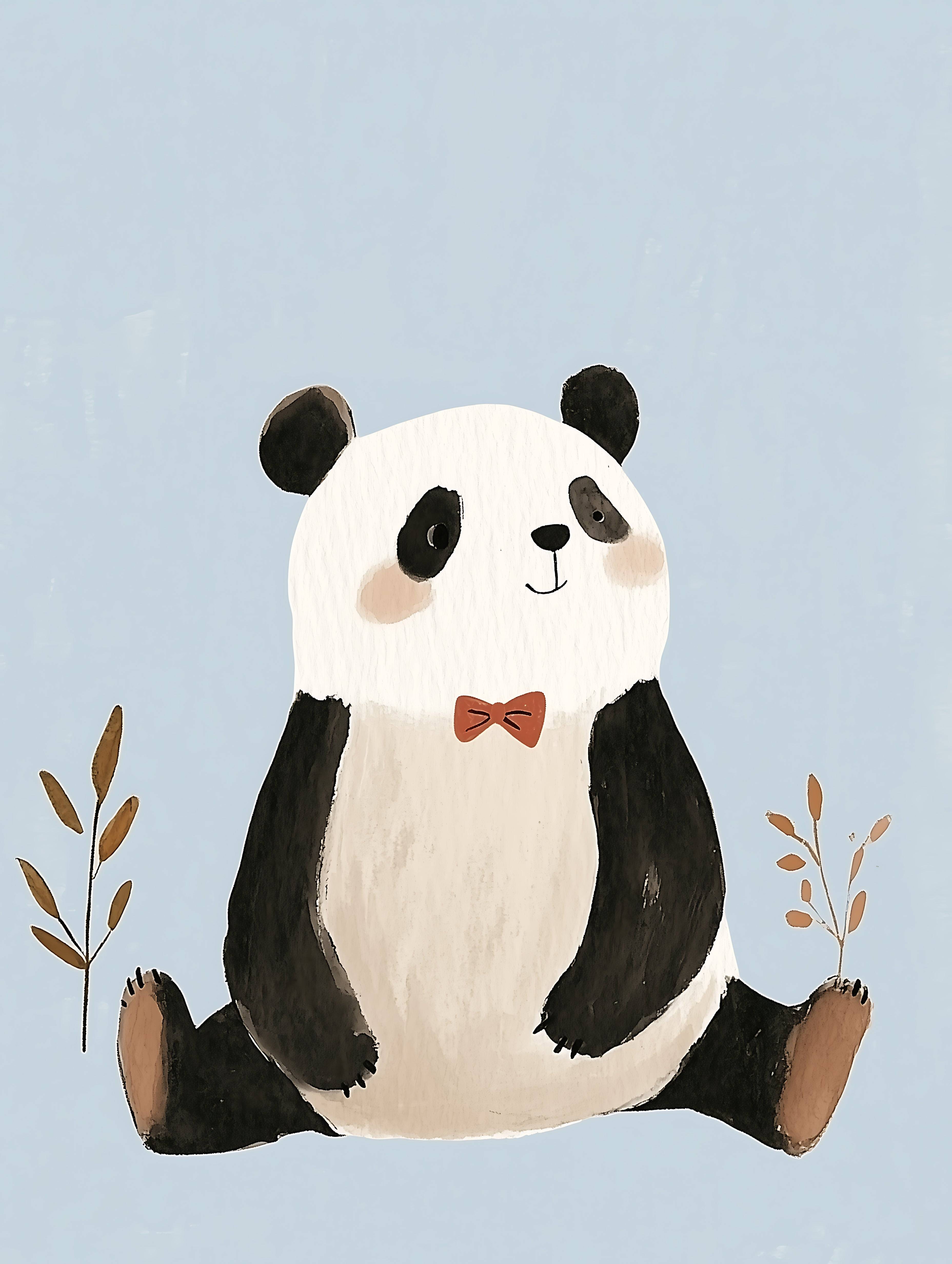 Panda barn - Poster 70x100