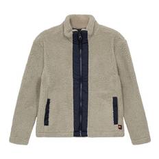 LEGO® Wear Fleecejacka - Teddy - LWSaku 206 - Beige - LEGO® Wear - 10 år (140) - Fleecejacka
