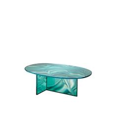 Glas Italia - LIQ03 Liquefy Low table, Color: Pink hues, H:41 - Soffbord - Patricia Urquiola - Rosa - Glas
