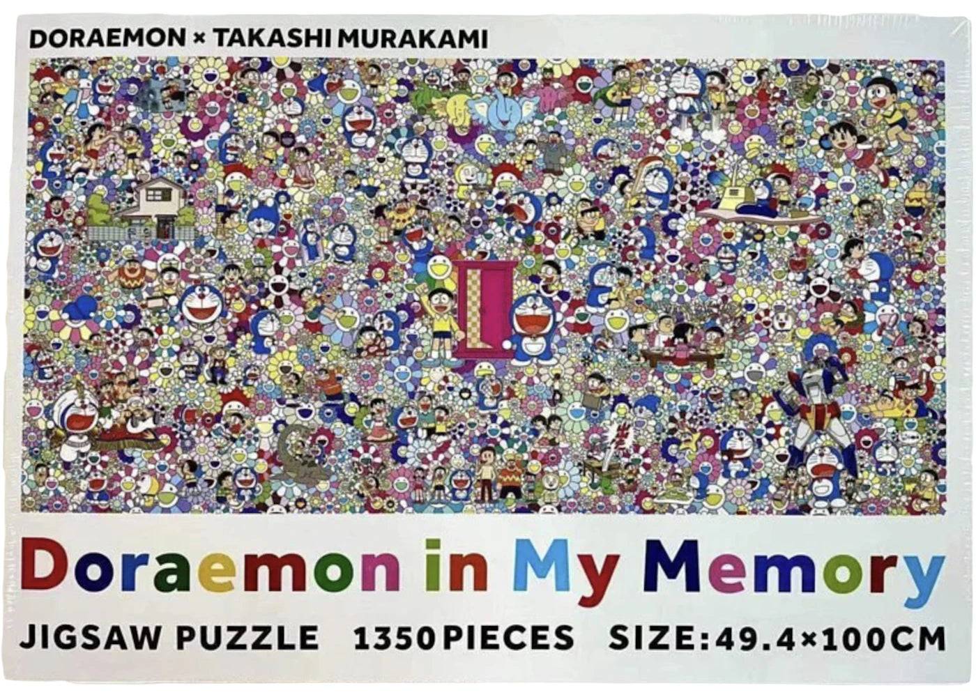Takashi Murakami x Doraemon in My Memory Jigsaw Puzzle (1,350 Pieces) - One Size
